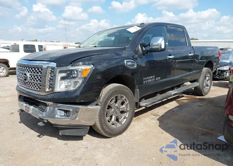 2018 Nissan Titan Xd Sl Gas из США, поврежденный, VIN 1N6AA1F40JN512862